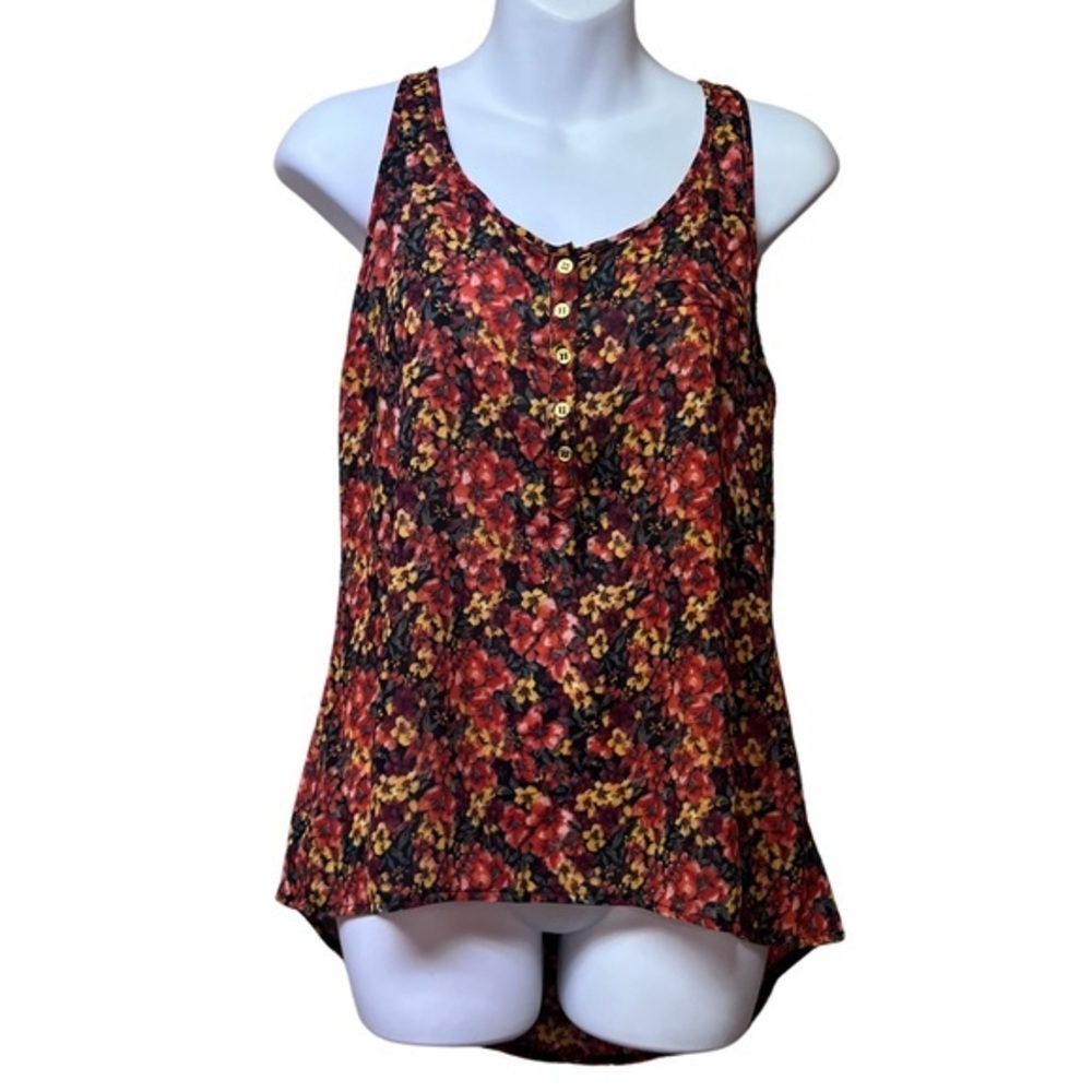 Dynamite Multicolored Tank Top Blouse